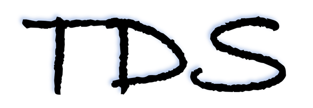 TDS Logo, Bradley Hand ITC